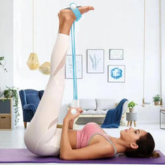 Pedal Puller Resistance Rope with Counting & Voice Function