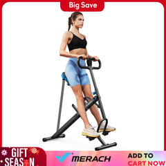 2 in 1 Squat Rowing Machine