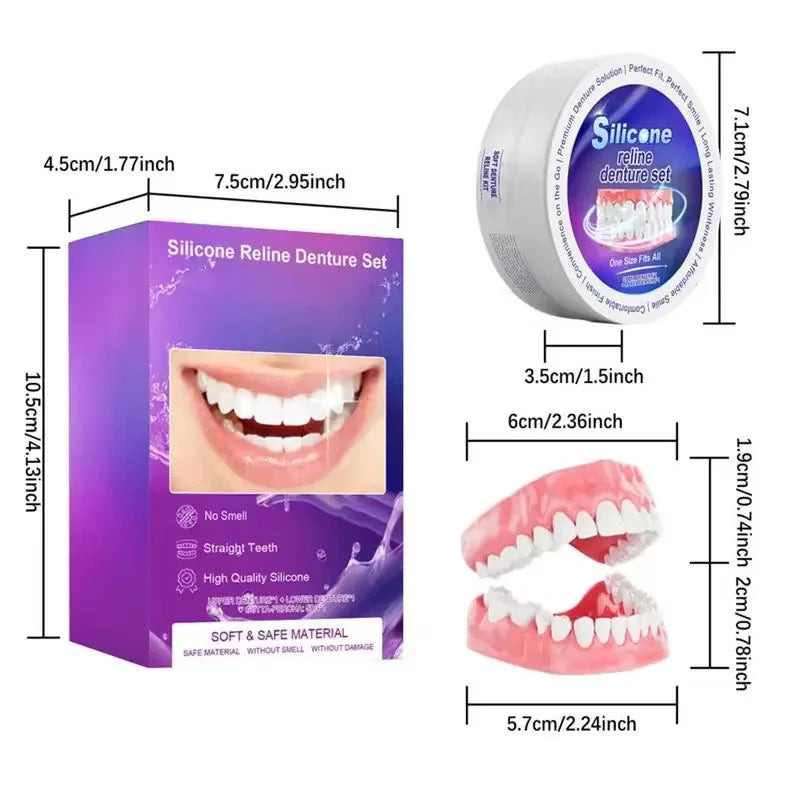 Silicone Denture Set