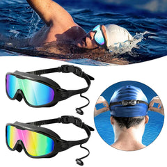 Adult Electroplated Swim Goggles