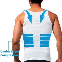 Mens Shirt Slimming Body Shaper