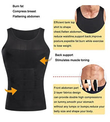 Mens Shirt Slimming Body Shaper